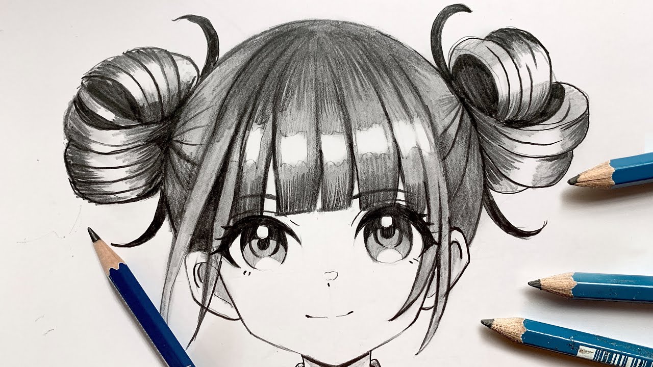 How To Draw CUTE Anime Girl (Anime Drawing Tutorial)