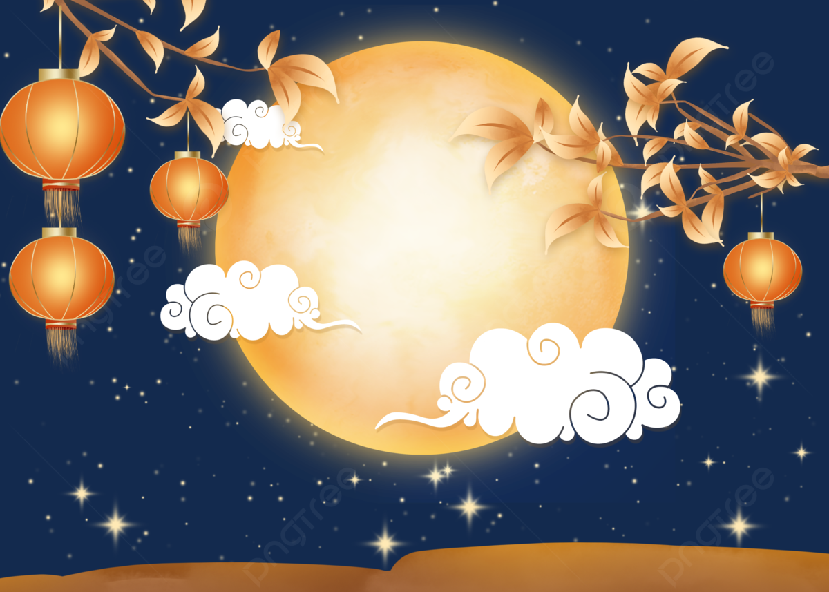 Mid Autumn Festival Star Lantern Texture Background ...