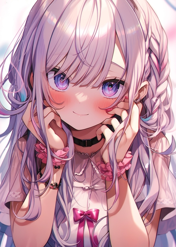 Cute Anime Girl posters & prints by Anime Sekai