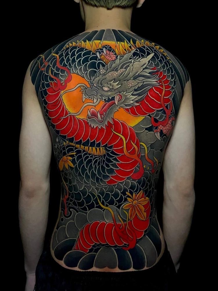 Hình xăm Nhật Cổ - Minh Nguyễn Tattoo