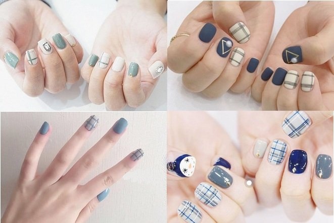 Mẫu nail đơn giản sang trọng cho các bạn nữ