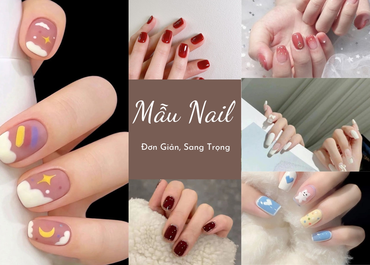 TOP 25+ Mẫu Nail Đơn Giản Sang Trọng Đẹp Nhất 2024 | TIKI